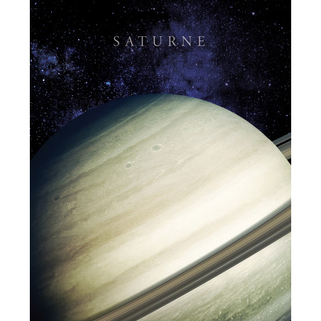 Tableau Saturne - BeMyWall