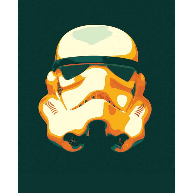 Tableau Stormtrooper black - BeMyWall