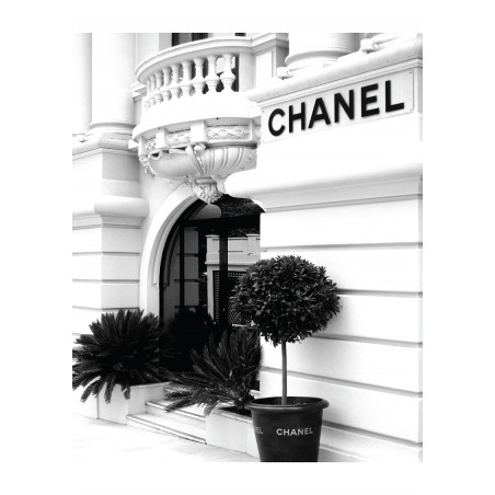 Tableau Chanel Noir et Blanc - BeMyWall